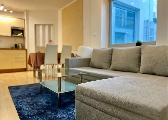 Appartement Adm Peaceful In Center- Wifi, Coffee, Ac